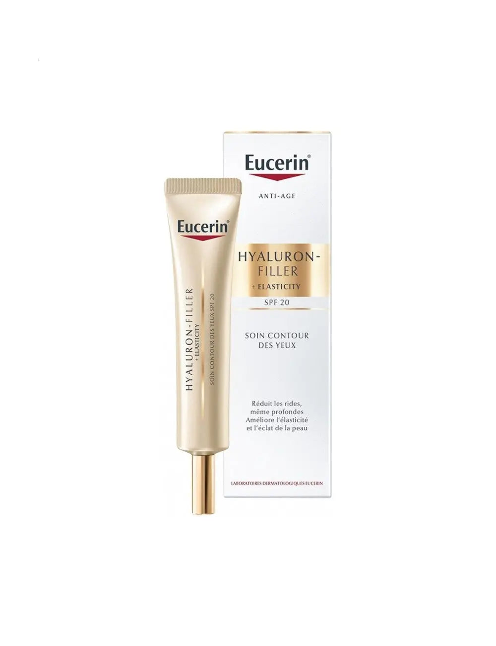 Eucerin Hyaluron-Filler + Elasticity Contour des Yeux SPF 15 Lariboisière Shop