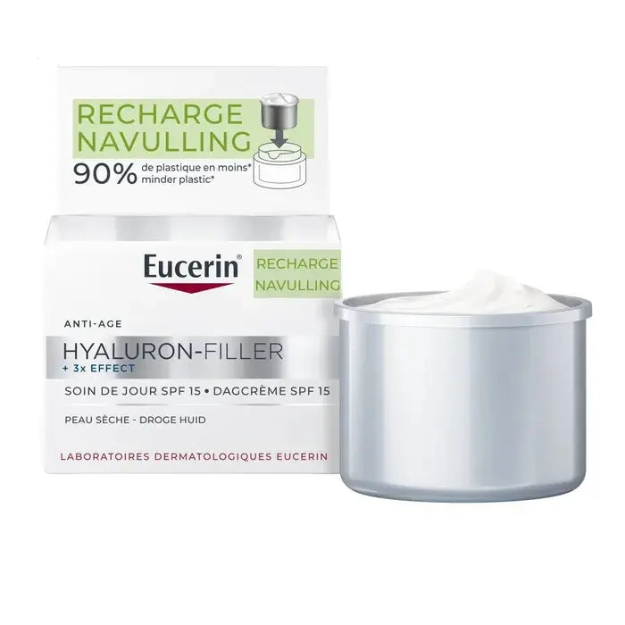 Eucerin Hyaluron-Filler +3x Effect Soin de Jour SPF 15 Recharge Lariboisière Shop