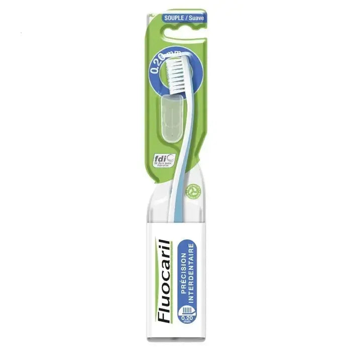 FLUOCARIL Brosse à dents Précision Interdentaire Souple 0,20 mm Lariboisière Shop