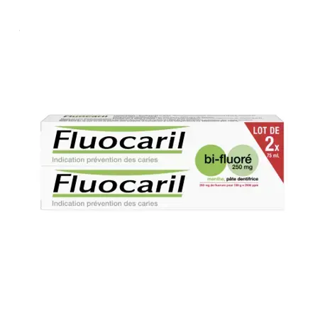 FLUOCARIL Dentifrice Classic 2 x 75 ml Lariboisière Shop