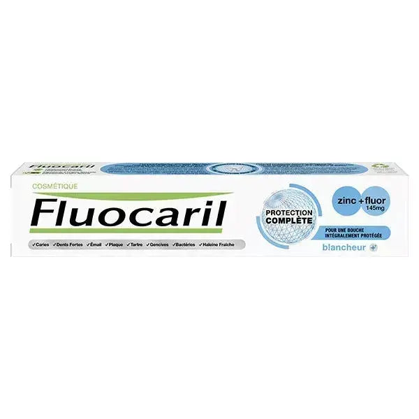 FLUOCARIL Dentifrice Protection Complète Blancheur 75 ml Lariboisière Shop