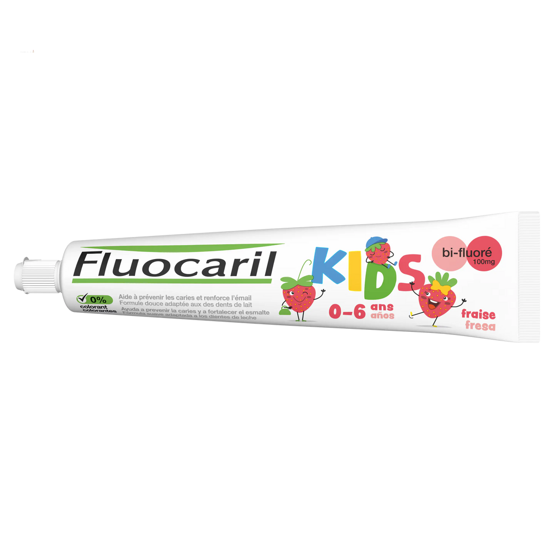 FLUOCARIL Kids Dentifrice Gel Fraise 0-6 ans 50ML Lariboisière Shop