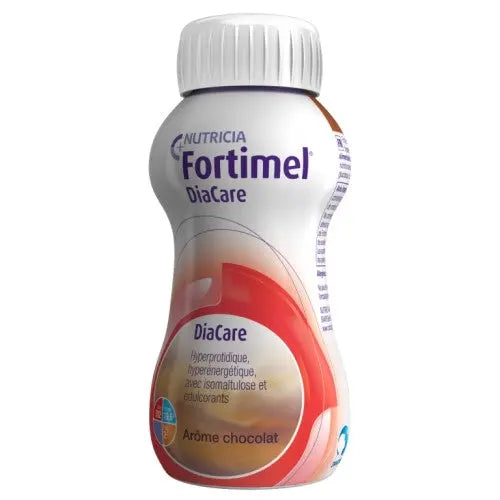 FORTIMEL DIACARE - Chocolat - 4 Bouteilles - 200ml Lariboisière Shop