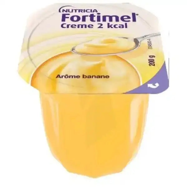 Fortimel - Crème 2 Kcal Nutriment Banane - 4 Coupelles/200 G Lariboisière Shop