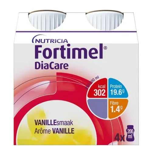 Fortimel DiaCare Vanille - 4 x 200 ml Lariboisière Shop
