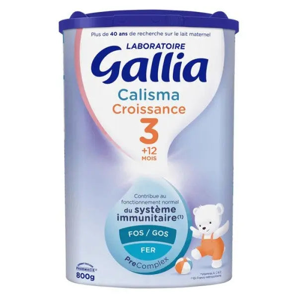 GALLIA - Calisma 3 Croissance - Lait En Poudre 12 Mois-3 Ans - 800g Lariboisière Shop