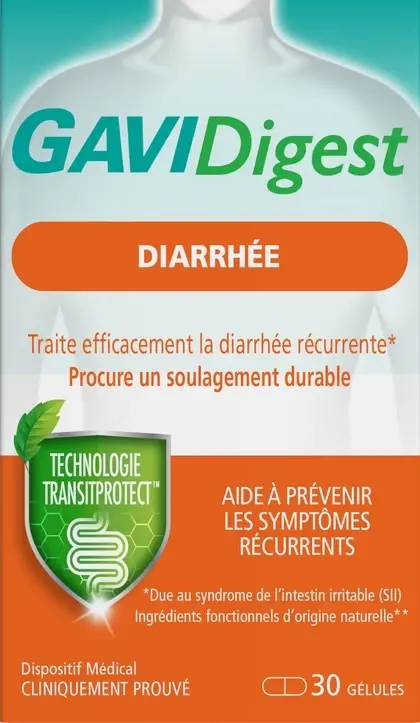 GAVIDigest - Diarrhée - 30 Comprimés Lariboisière Shop