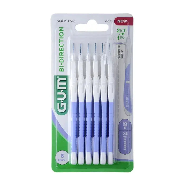 GUM Brossette Interdentaire BI-DIRECTION 0,6 mm Lariboisière Shop