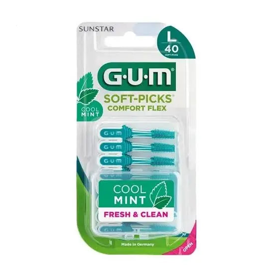 GUM Soft-Picks Original Large – 50 Bâtonnets Interdentaires Lariboisière Shop