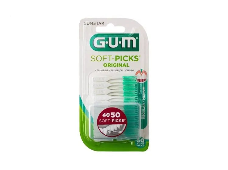 GUM Soft-Picks Pro Medium – 30 Bâtonnets Interdentaires Lariboisière Shop