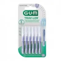 GUM TRAV-LER Brossettes Interdentaires 1312 – 0,6 mm Lariboisière Shop