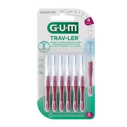 GUM TRAV-LER Brossettes Interdentaires 1612 – 1,4 mm Lariboisière Shop