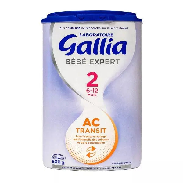 Galli - Expert AC transit lait 2ème âge - 800g Lariboisière Shop