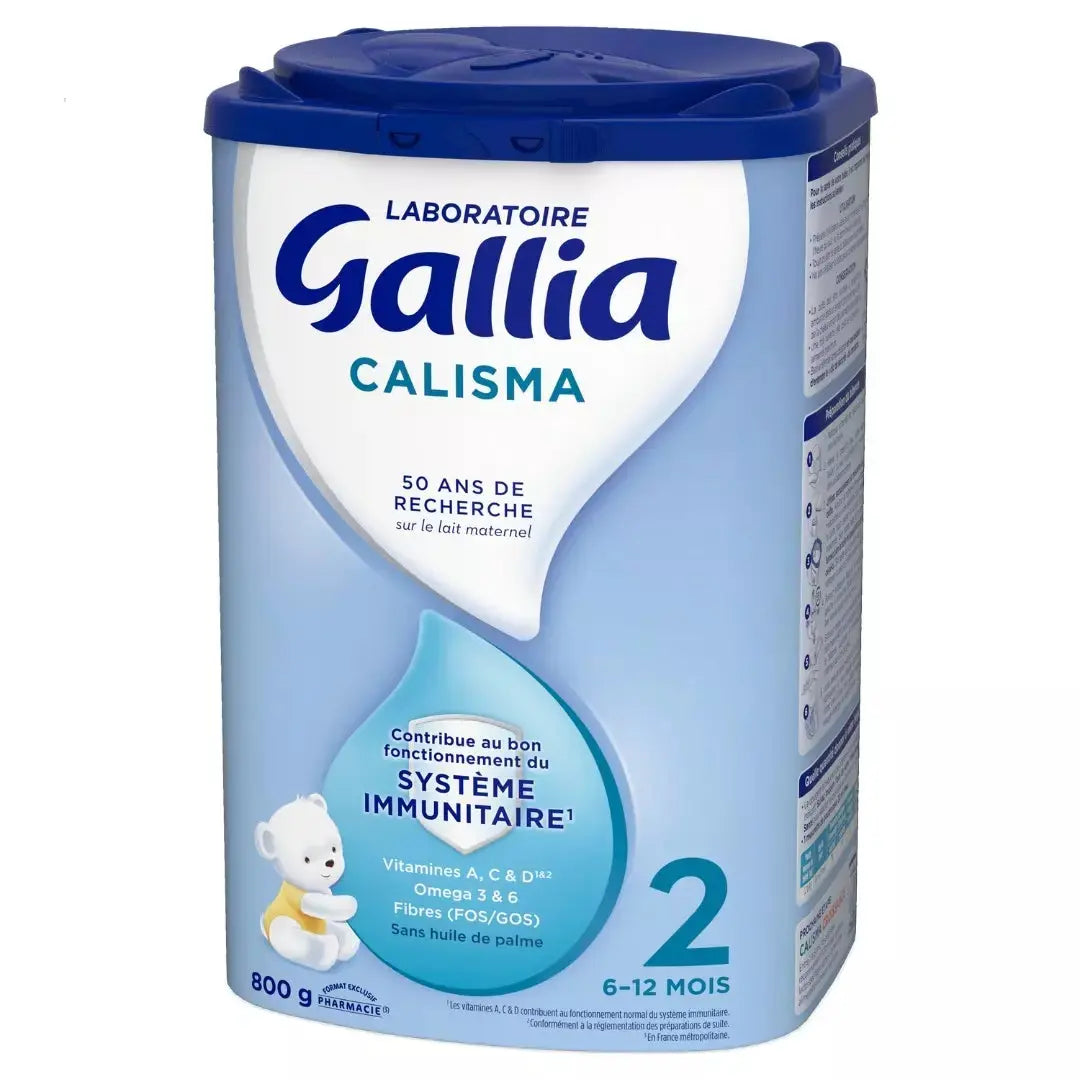 Gallia - CALISMA - 2ème âge lait en poudre boite - 800g Lariboisière Shop