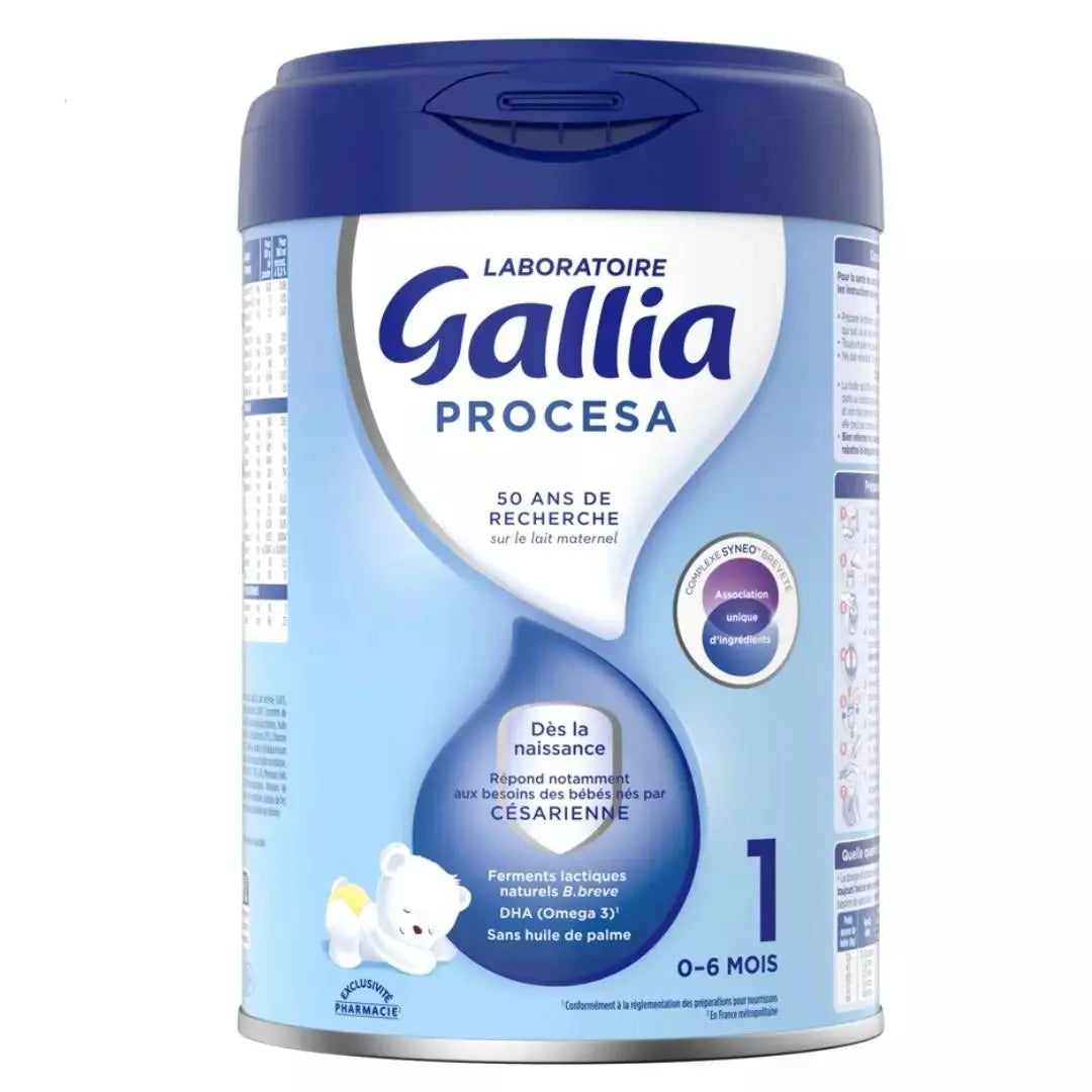 Gallia - PROCESA - 1er âge Boite de 800g Lariboisière Shop