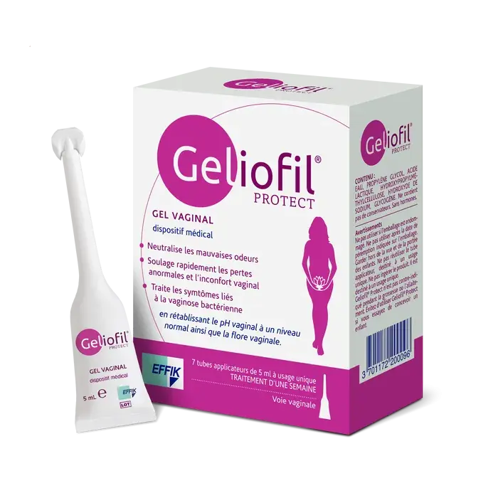 Geliofil® Protect – Gel Vaginal (7 tubes de 5 ml) Lariboisière Shop