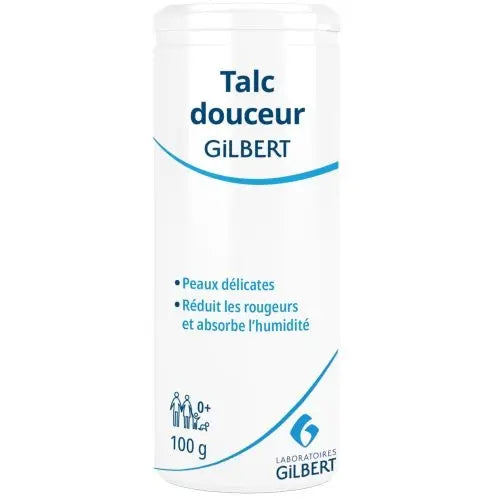 Gilbert Talc Poudreuse – Talc Protecteur pour la Peau de Bébé et de Toute la Famille Lariboisière Shop