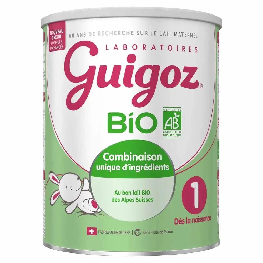 Guigoz - Bio Lait En Poudre 1 Dès La Naissance - 800g Lariboisière Shop
