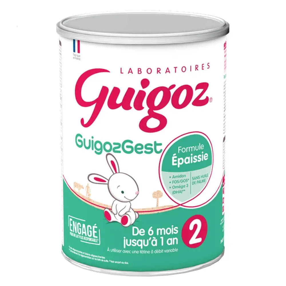 Guigoz - GuigozGest Lait En Poudre Épaississant 2 De 6 Mois Jusqu'à 1 An - 780g Lariboisière Shop