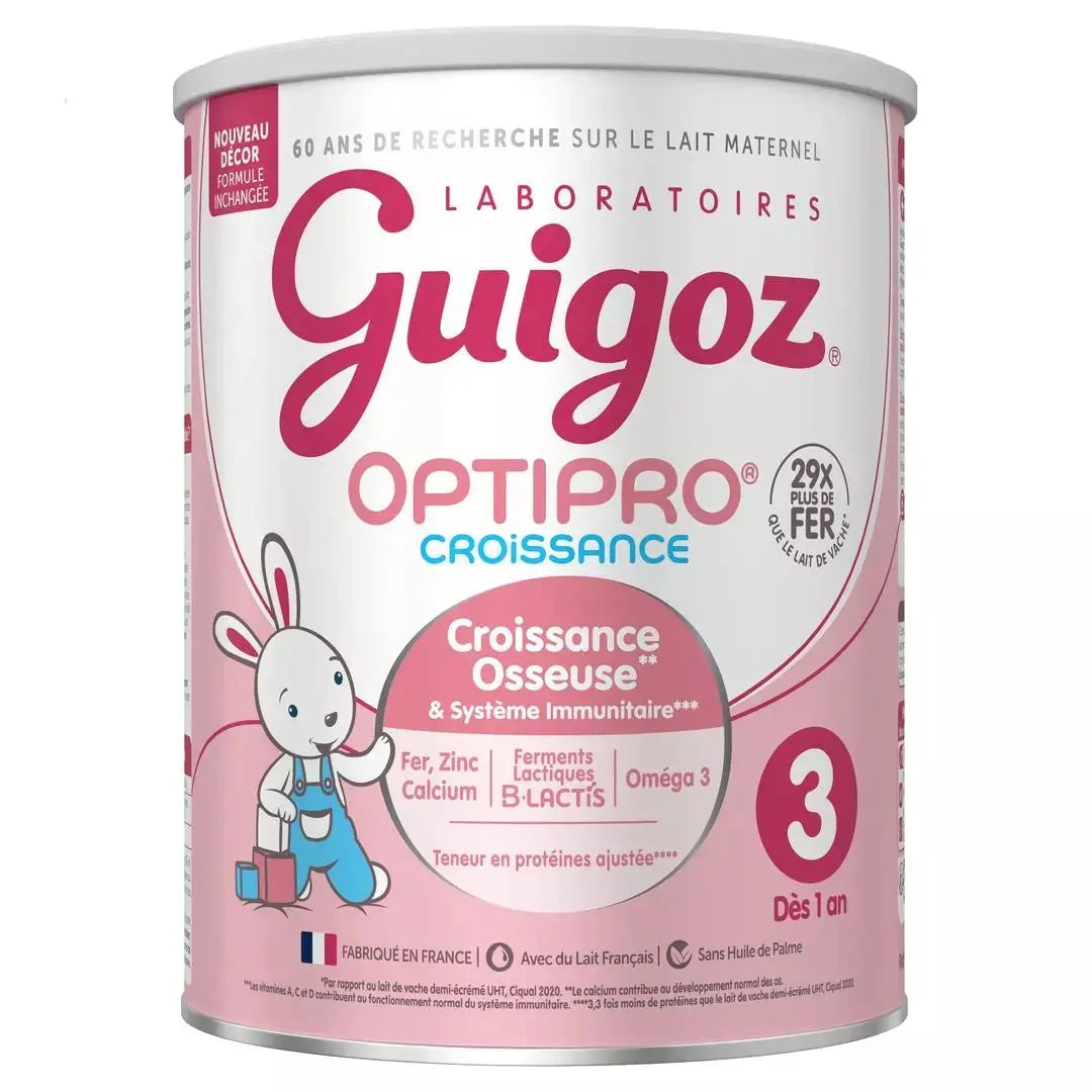 Guigoz - Optipro Croissance 3 - 780g Lariboisière Shop