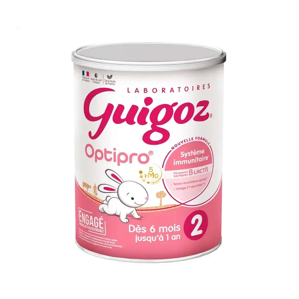 Guigoz - Optipro Lait En Poudre 2 De 6 Mois À 1 An - 780g Lariboisière Shop