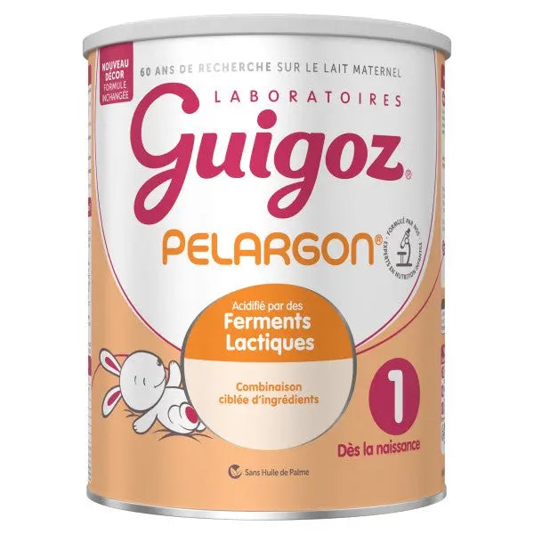Guigoz - Pelargon 1Er Âge Lait Infantile - 780G Lariboisière Shop