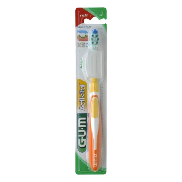 Gum - ACTIVITAL 581 - Brosse à Dents Ultra-Compact Souple Lariboisière Shop