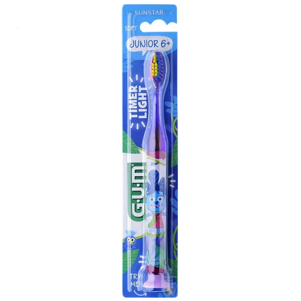 Gum - Brosse A Dents Enfants Timer Light 7 Ans Et Plus Lariboisière Shop