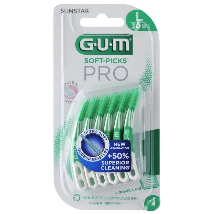 Gum - SOFT-PICKS PRO 691 - Brossette Interdentaire Large - 30 Unités Lariboisière Shop