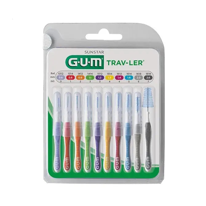 Gum - TRAV-LER 1699 - Brossettes Interdentaires - 10 Unités Lariboisière Shop