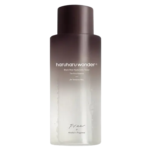 HARUHARU WONDER Black Rice Hyaluronic Toner Fragrance Free Jumbo - Tonique sans alcool et sans parfum 300ml Lariboisière Shop