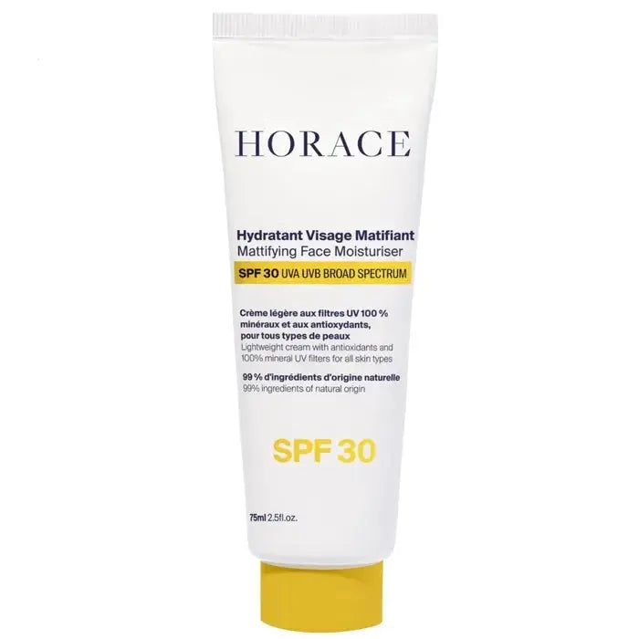HORACE Hydratant Matifiant SPF30 - Tous Types de Peaux, 75ml - Lariboisière Shop