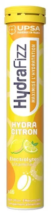 HYDRAFIZZ Hydra Citron 16 Comprimés Effervescents Lariboisière Shop