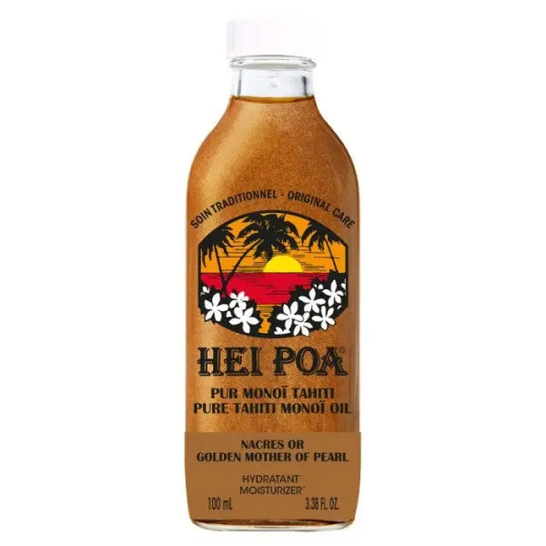 Hei Poa Monoï Nacres Or 100ML Lariboisière Shop