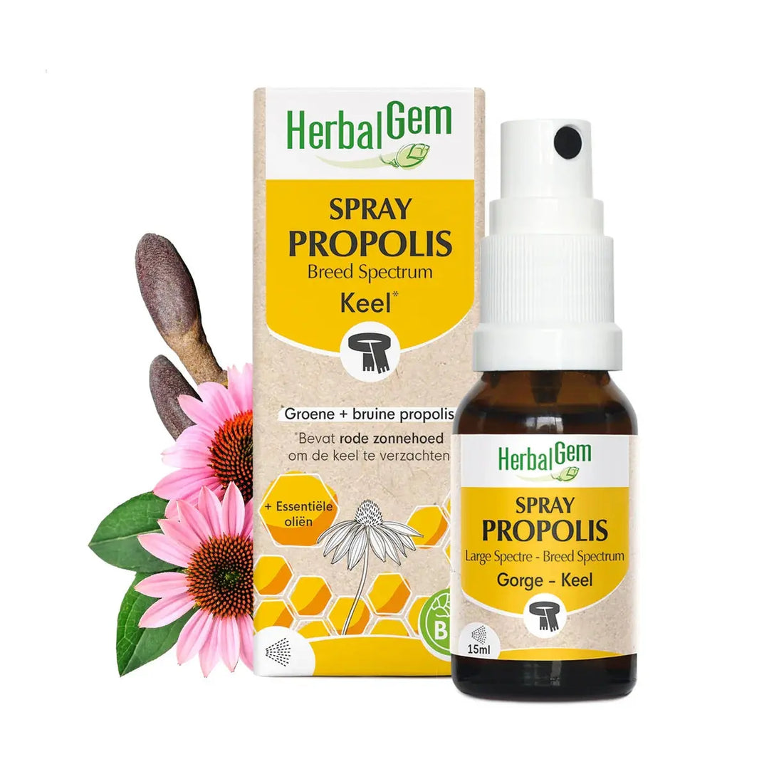 HerbalGem Propolis Spray Gorge Large Spectre BIO Lariboisière Shop