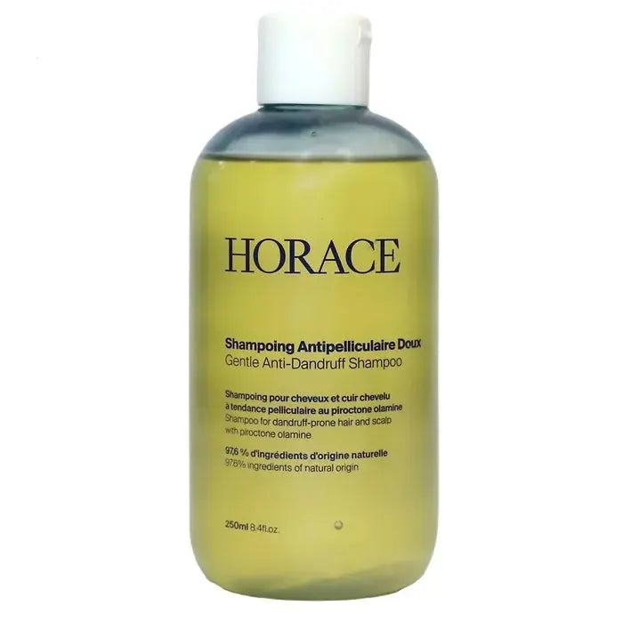 Horace - Shampooing Antipelliculaire au Piroctone Olamine - Cheveux et Cuirs Chevelus à Tendance Pelliculaire - 250ml