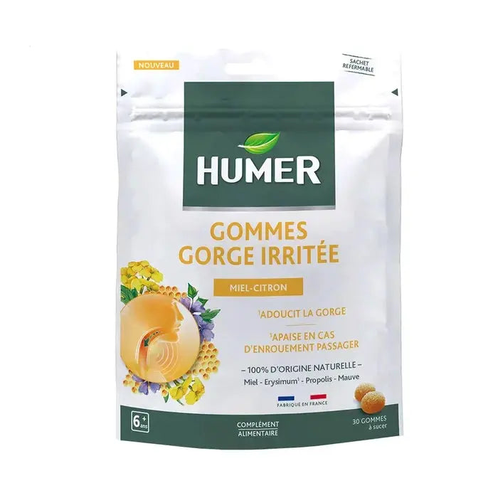 Humer Gommes Gorge Irritée 30 Lariboisière Shop