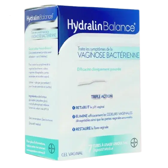 Hydralin BALANCE - Gel Vaginal - 7 unidoses Lariboisière Shop