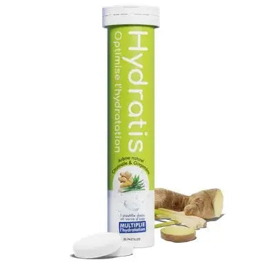 Hydratis - Saveur Citronnelle Gingembre - 20 pastilles Lariboisière Shop