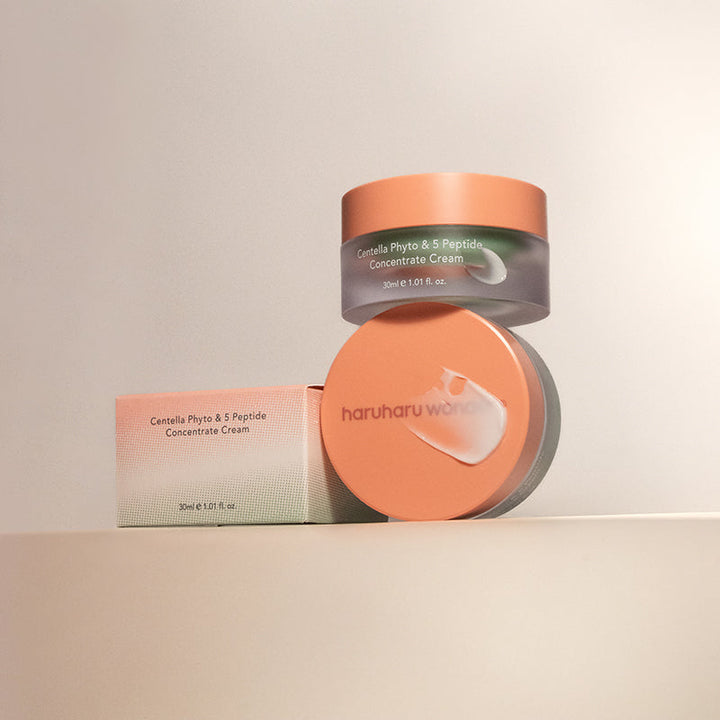 Haruharu WONDER - Centella Phyto & 5 Peptide Concentrate Cream - 30 ml