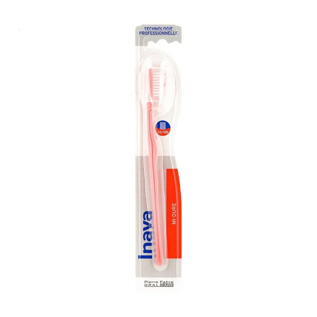 INAVA Brosse à Dents Mi-Dure 25/100 Lariboisière Shop