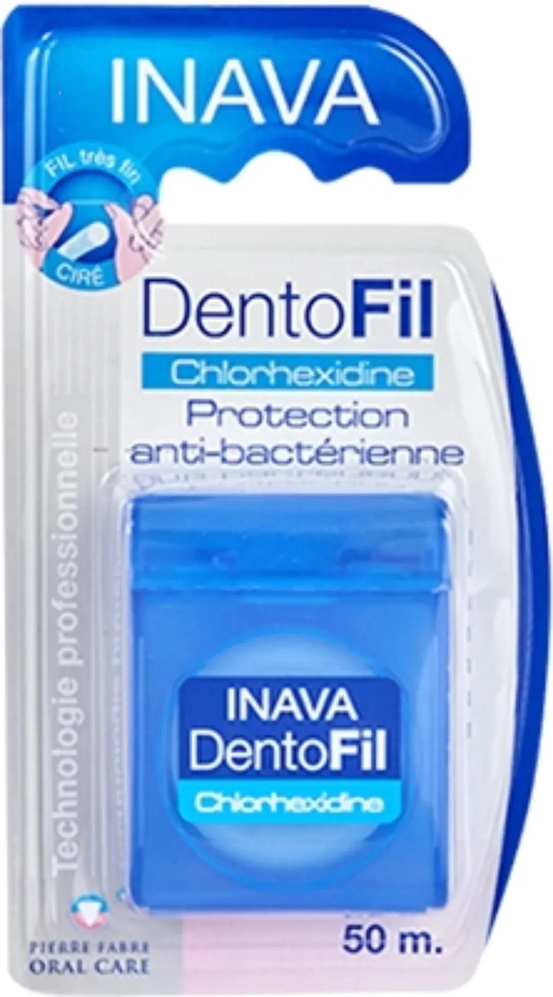 INAVA DentoFil Chlorhexidine Fil Dentaire 50 m Lariboisière Shop