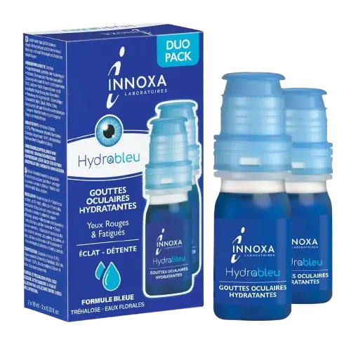 INNOXA - HYDRA BLEU Gouttes Oculaires Hydratantes - Lot de 2x10ml Lariboisière Shop