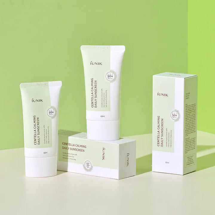 IUNIK - Centella Calming Daily Sunscreen SPF 50+ PA++++ - 60 ml Pharmacie Lariboisière Shop