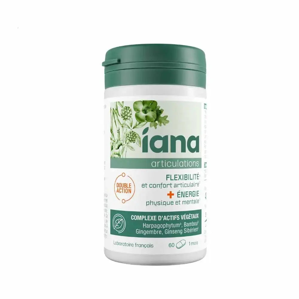 Iana - Articulations Flexibilité & Energie - 60 comprimés Lariboisière Shop