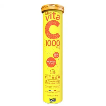 Isoxan - MaVita C 1000mg - 20 Comprimés Effervescents Lariboisière Shop