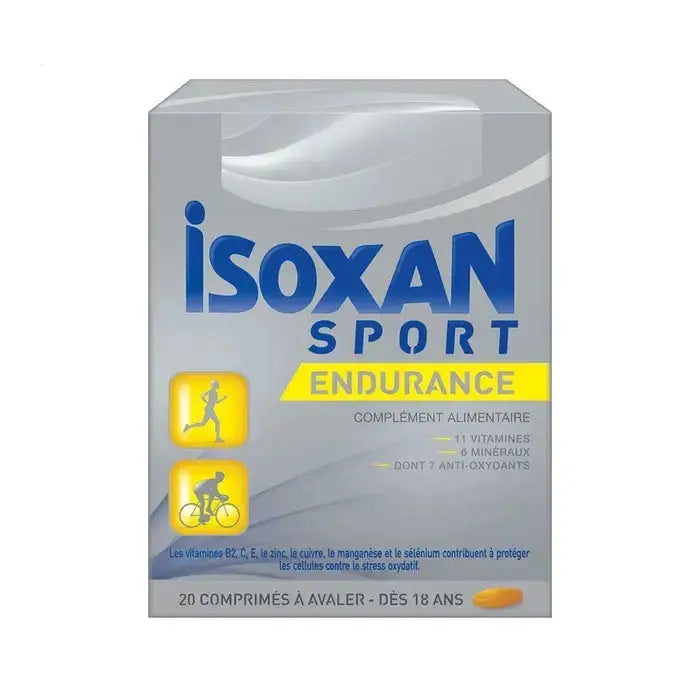Isoxan - SPORT - Endurance - 20 comprimés à avaler Lariboisière Shop