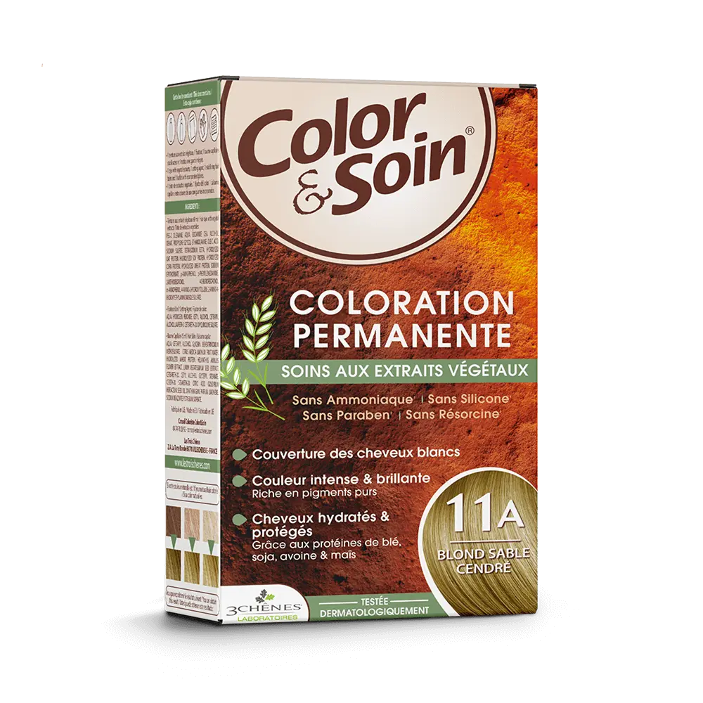 LTC - Color & Soin Permanente - Coloration Capillaire - 11A  Blond Sable Cendré 1 kit Lariboisière Shop