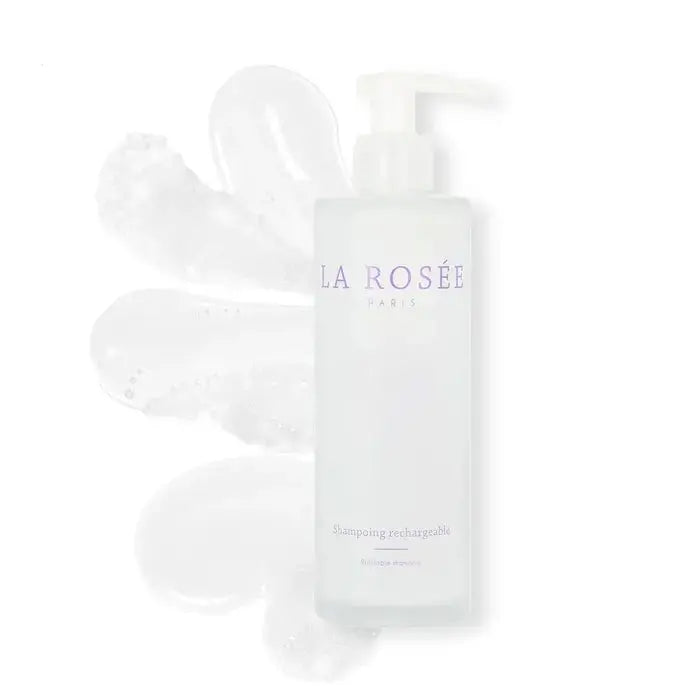 La Rosée Flacon de Shampoing en Verre Rechargeable (Vide) 200 ml Lariboisière Shop