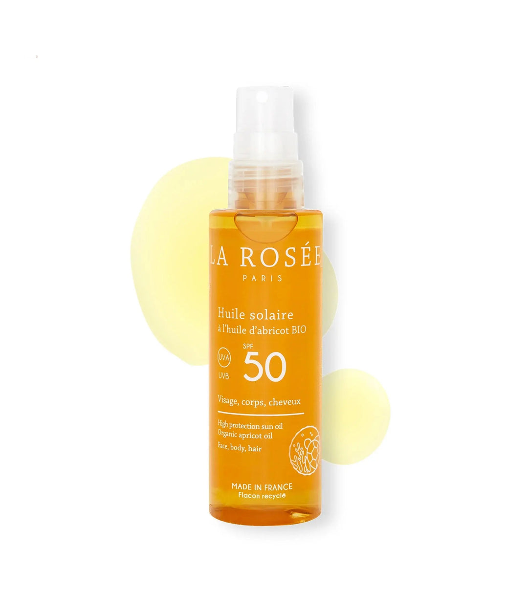 La Rosée Huile Solaire SPF 50 150ml Lariboisière Shop